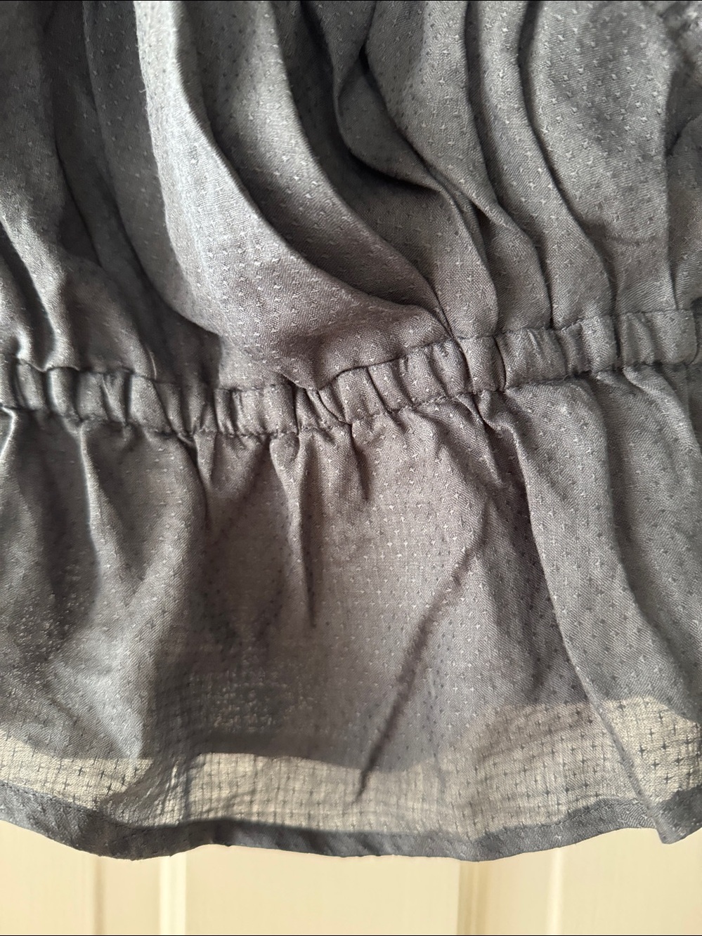 Isabel Marant Ruffle Tie-Shoulder Women’s Top - Picture 9 of 16